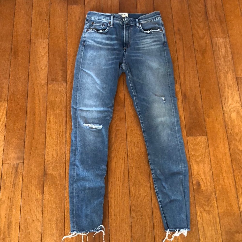 Agolde Sophie Distressed Skinny Jean - size 29